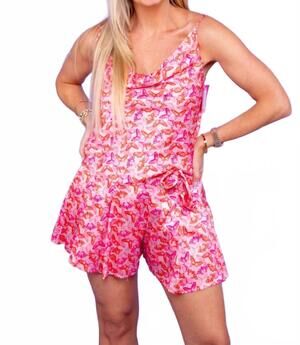 NEW SINCERELY OURS weston butterfly tank in pink